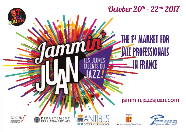 the 1 st market for jazz professionals in france