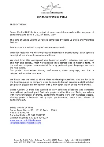 P r o d u c t i o n s  f r o m  2 0 0 2  t o  2 0 1 0 &gt; 2010  12 PAESAGGI (12 Landscapes)