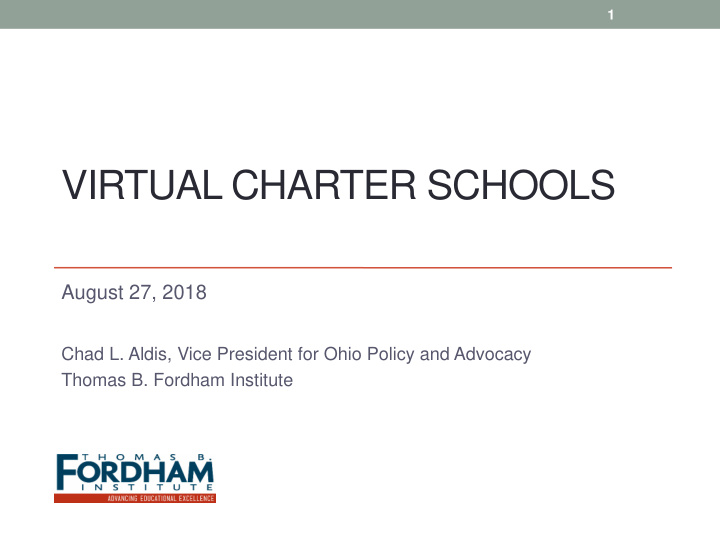 virtual charter schools
