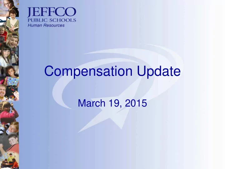 compensation update
