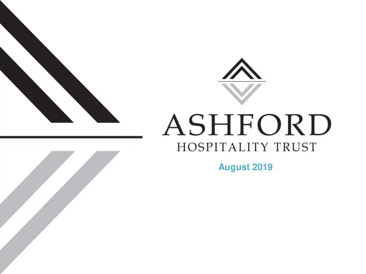 august 2019