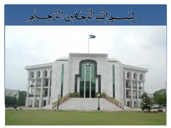 Automation of Federal Shariat Court  History  Official Website  Software Development