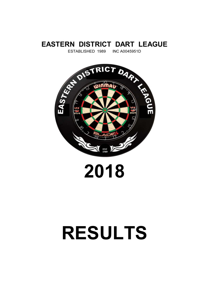 2018 results premiers group a ramrods premiers group b