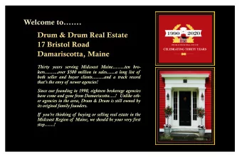 both seller and buyer clients..and a track record thats the envy of  newer agencies!