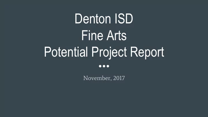 fine arts