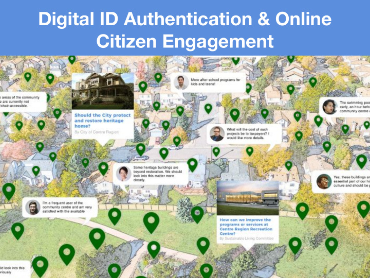 digital id authentication online citizen engagement about