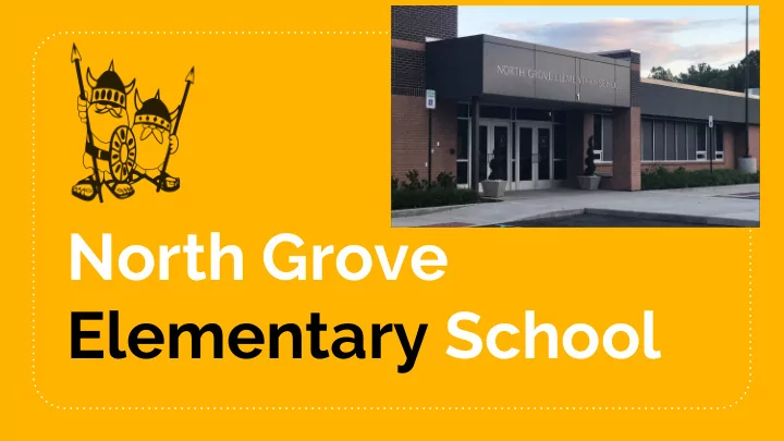 north grove elementary school viking