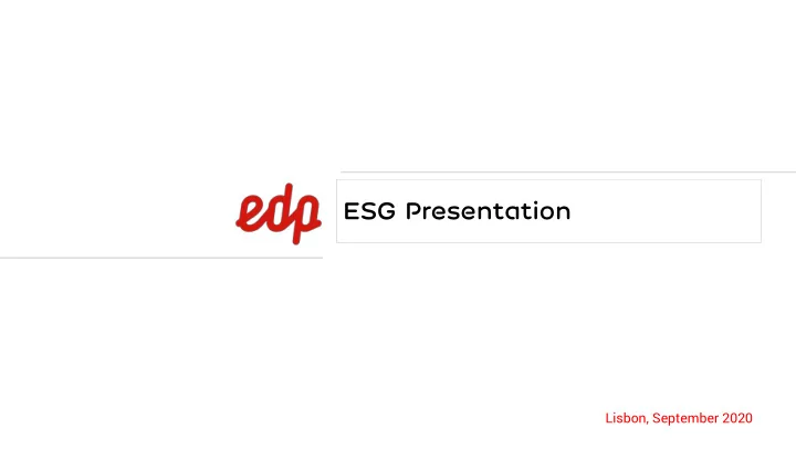esg presentation