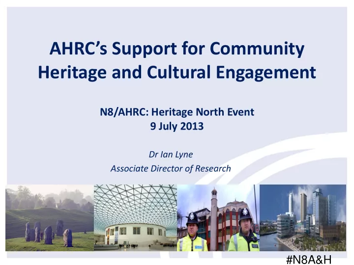 associate director of research n8a h overview background