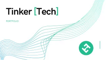 T  i  n  k  e  r  [  T  e  c  h  ]  PORTFOLIO  BACKEND  N  o  d  e  .  j  s  ,  D  j  a  n  g  o  ,