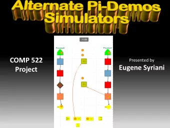 Eugene Syriani  Project  n = new Node();  n = new Node();  n = new Node();  n.add(graph);