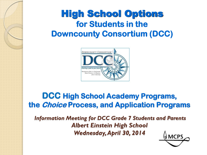 high high sc school o hool options ptions