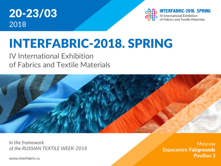 interfabric 2018 spring