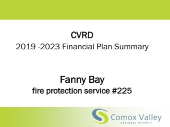 Fanny  ny B  Bay  fire p  protect  ctio  ion s  n servic  ice #  #225  225  Fanny B  Fann  y Bay f