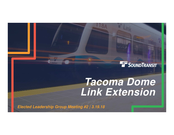 tacoma dome link extension