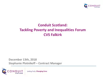 Who We Are   Contract Manager  Background- Community Development, Cross- Sector, Poverty,