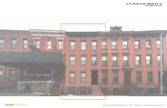 19 FILLMORE PLACE, BROOKLYN, NY  OCTOBER 17th, 2017  1  45 MAIN street #838. brooklyN, Ny 11201 .