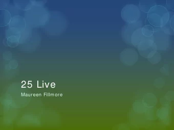 25 Live  Maureen Fillmore  Getting Started  Getting Started  use your  myCSUB  login  Calendar