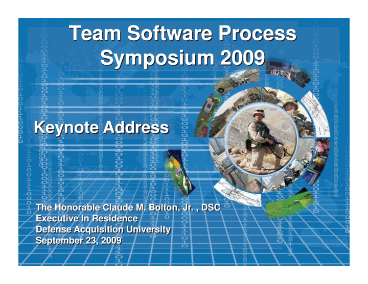 team software process symposium 2009