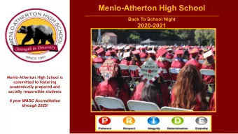 Menlo-Atherton High School