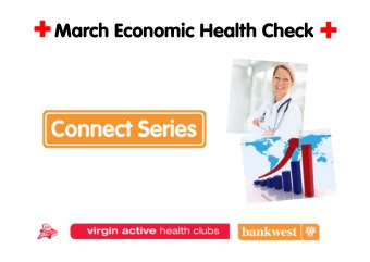 March Economic Health Check  Savanth Sebastian  Economist  The New  Normal  Opportunities in