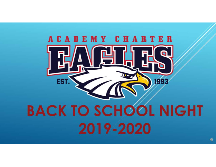 welcome to 2019 2020 school year academy charter school