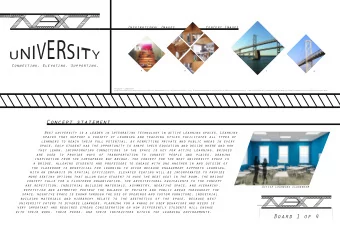 Concept statement  Next university is a leader in integrating technology in active learning spaces.