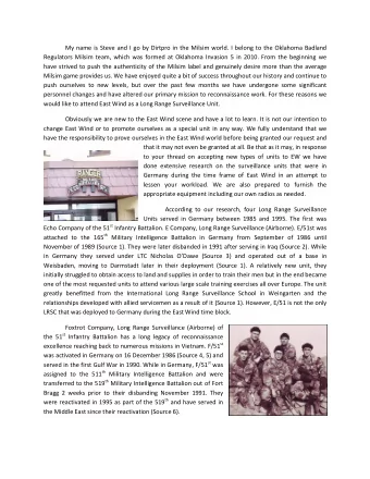 My name is Steve and I go by Dirtpro in the Milsim world. I belong to the Oklahoma Badland