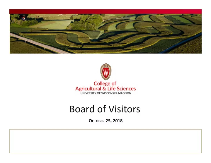 board of visitors