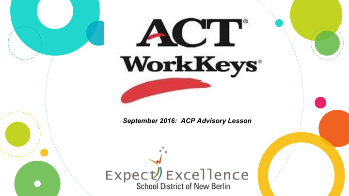september 2016 acp advisory lesson 1