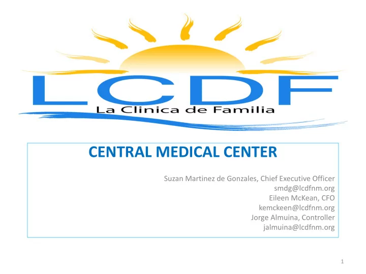 central medical center