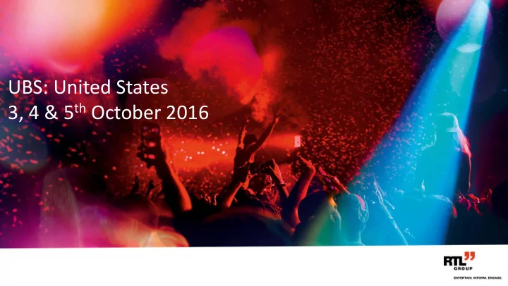 3 4 5 th october 2016