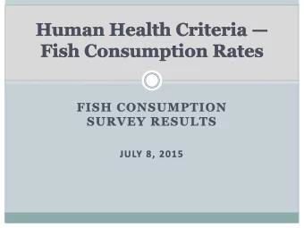 On the Agenda  2  Welcome and Introductions  EPAs New HHC Released  Summary of