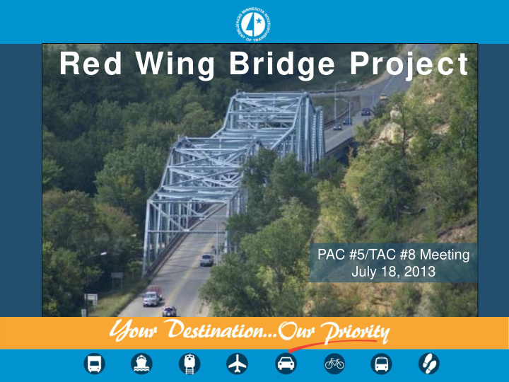red wing bridge project