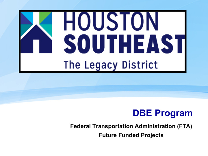 dbe program