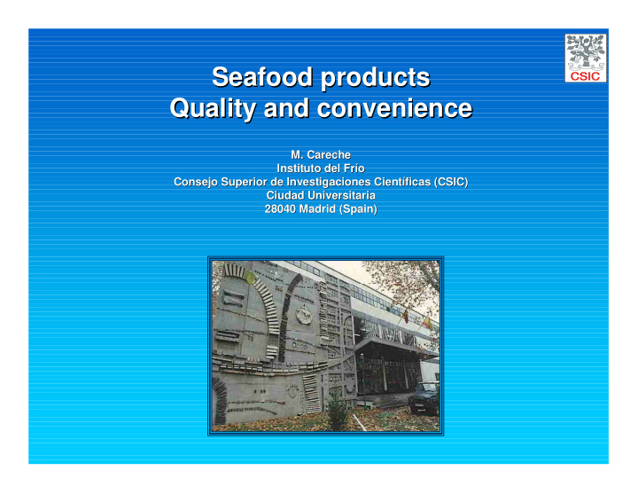 seafood products seafood products quality and convenience
