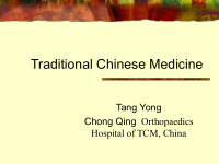traditional chinese medicine