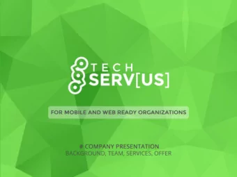 WHO WE ARE  SERV[US]TECH  WE ARE  WE BELIEVE  OUR MISSION  a resourceful Romanian IT  in the