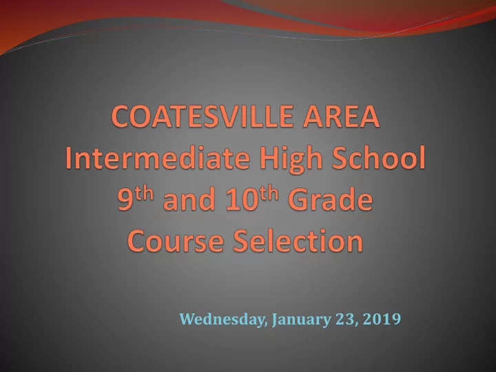 wednesday january 23 2019 campus administration campus
