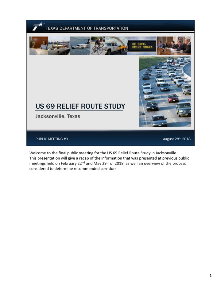 us 69 relief route study