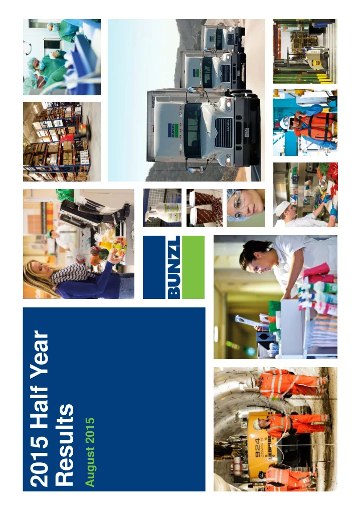 2015 half year results
