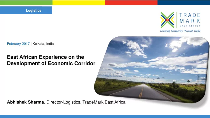 east african experience on the development of economic