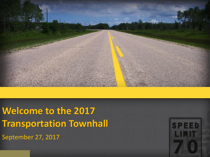 transportation townhall