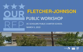 i  DC SCHOLARS PUBLIC CHARTER SCHOOL  MARCH 5, 2019  Wendell Felder Deborah CRAIN-KEMP