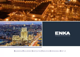 E ngneering, P rocurement, C onstructon, F abrcaton, C ommsonng &amp; S tart-up