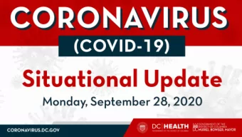 WHERE WE ARE TODAY  September 28, 2020  3  VIRTUAL ASSISTANT: DC COVIDLINK The new Virtual