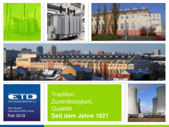 Zuverlssigkeit, Qualitt  Seit dem Jahre 1921  Rok 2018  Strukturorganisation  International BEZ