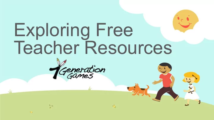 exploring free teacher resources christy hanson