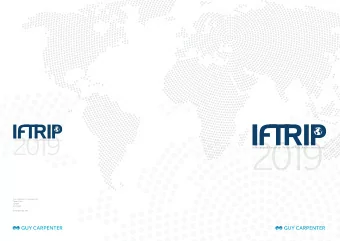 2019  Guy Carpenter &amp; Company Ltd.  Tower Place  London  EC3R 5BU  www.guycarp.com  2019  An