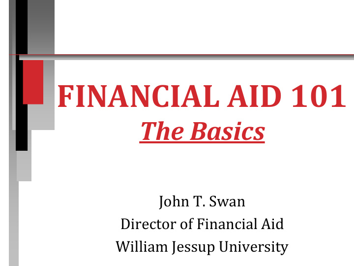 financial aid 101